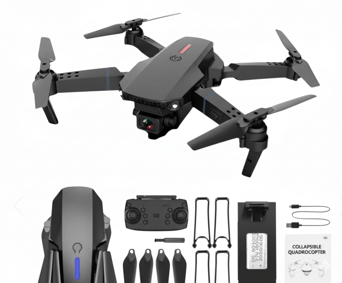 🔥BLACK FRIDAY 🔥- Drone E88 PRO Cámara 4K y GPS