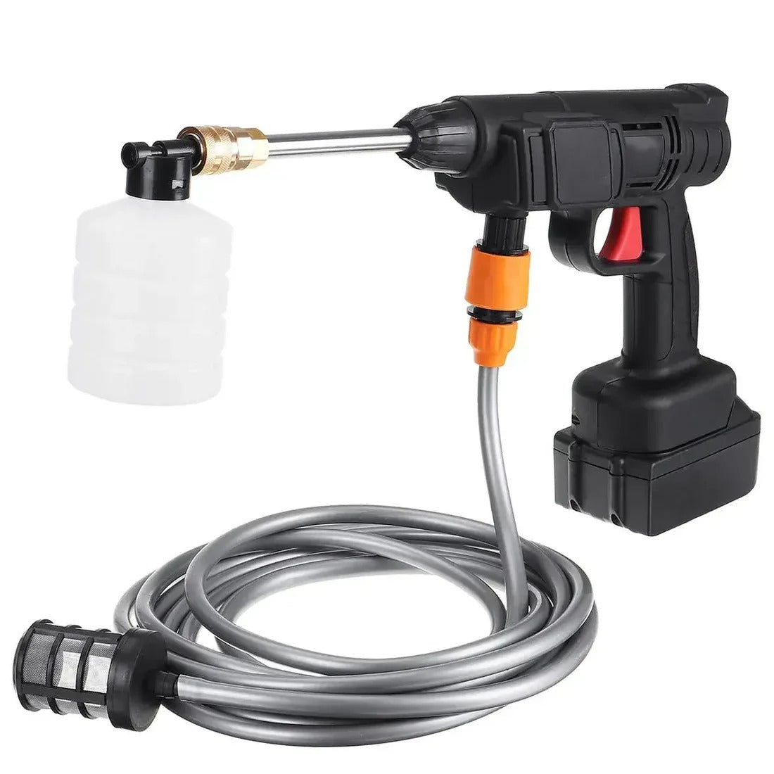 HIDROLAVADORA INALAMBRICA DE ALTA PRESION CON DOS BATERIAS + MALETIN GRATIS✨